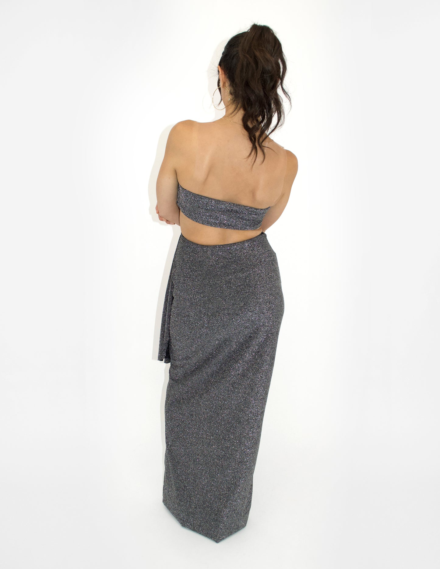 Sleeveless Cut Out Gown