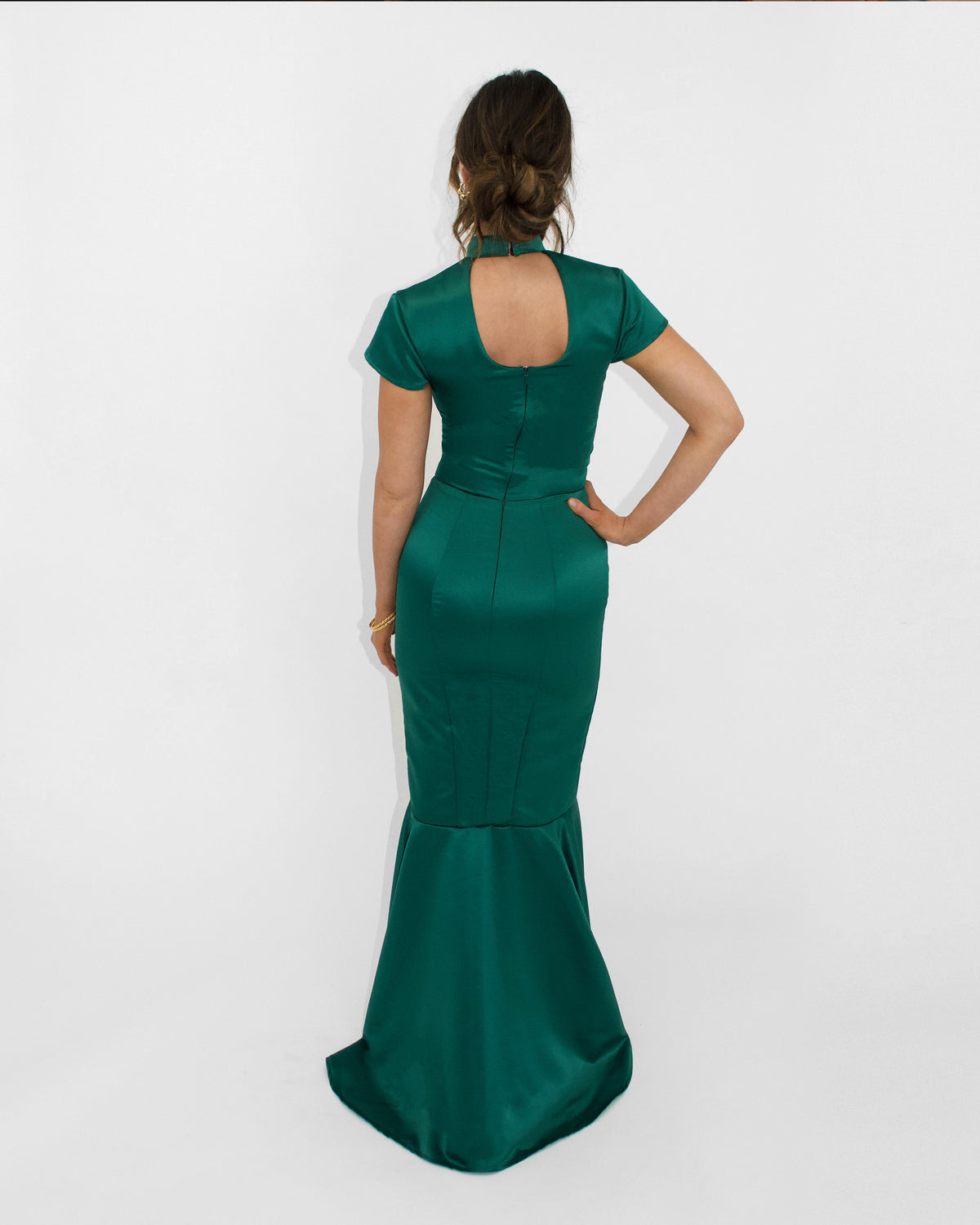 Emerald Mermaid Gown