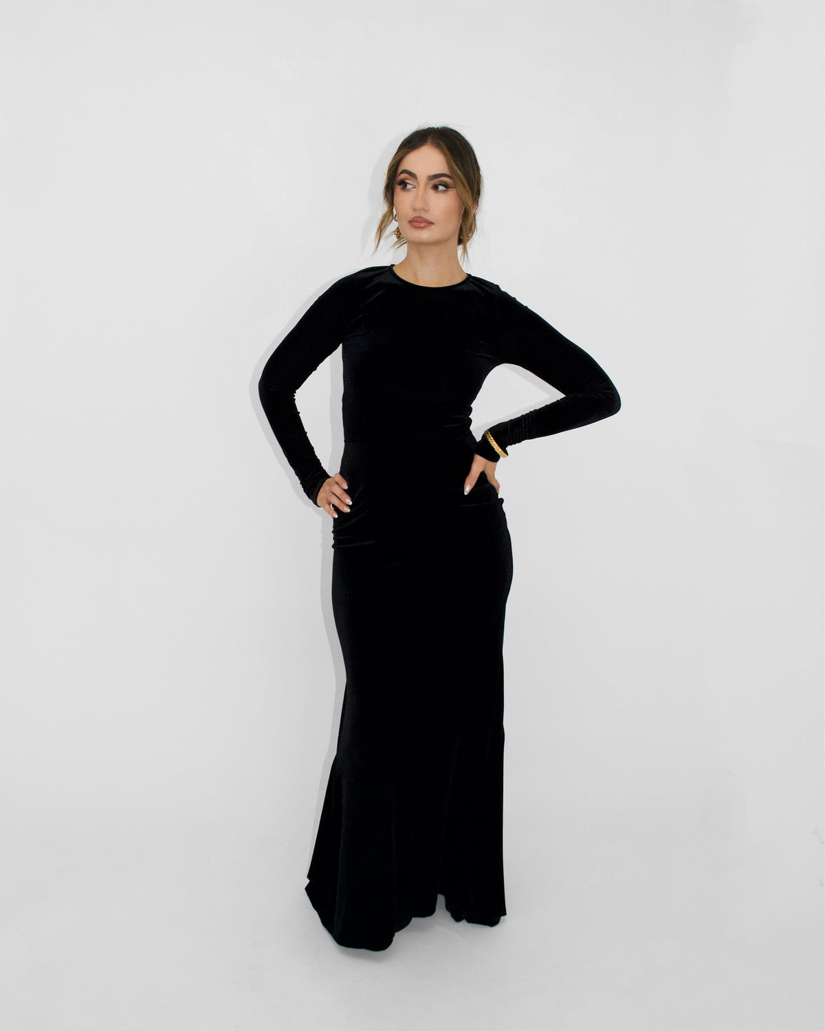 Velvet Mermaid Gown