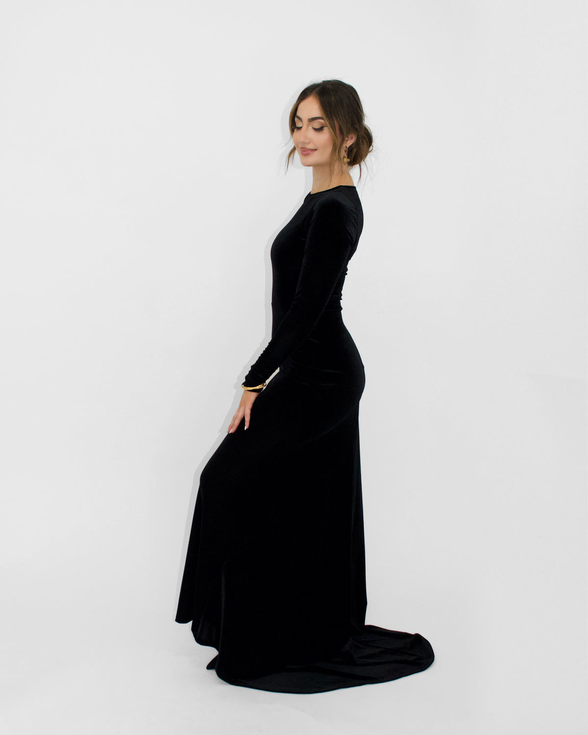 Velvet Mermaid Gown