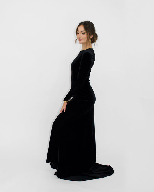 Velvet Mermaid Gown