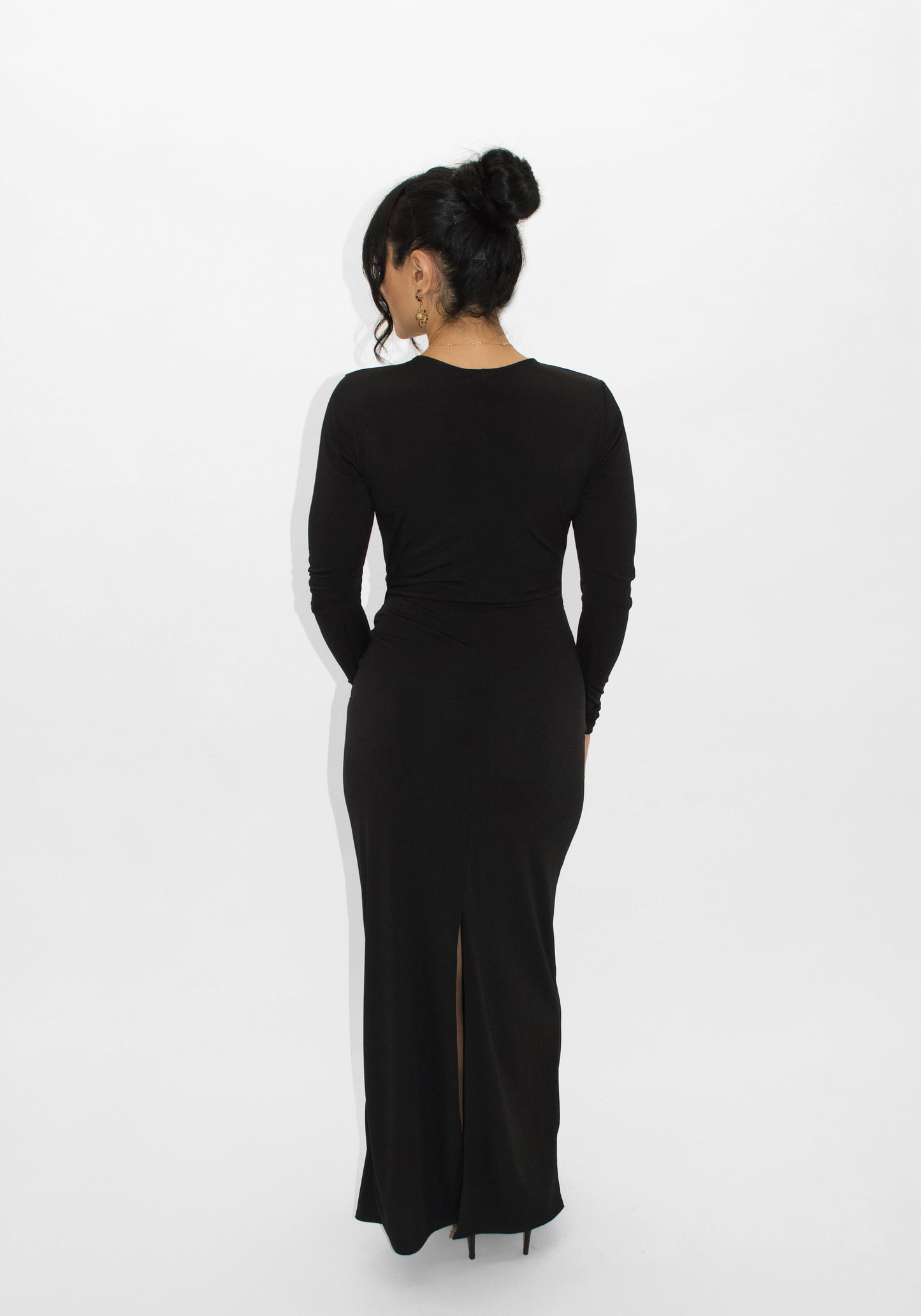 Sev Tie Front Maxi Dress